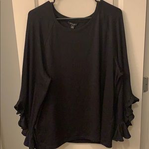 Banana Repulic Ruffle Sleeve Top